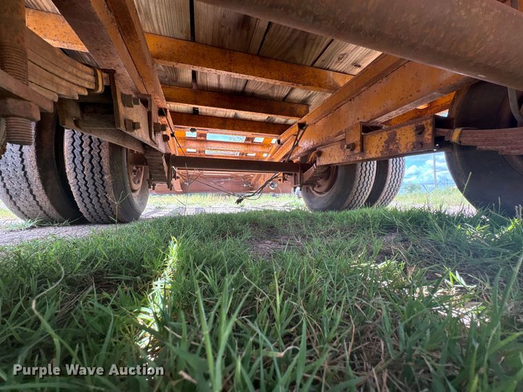 image for item NK9239 1978 Belshe T-8 equipment trailer