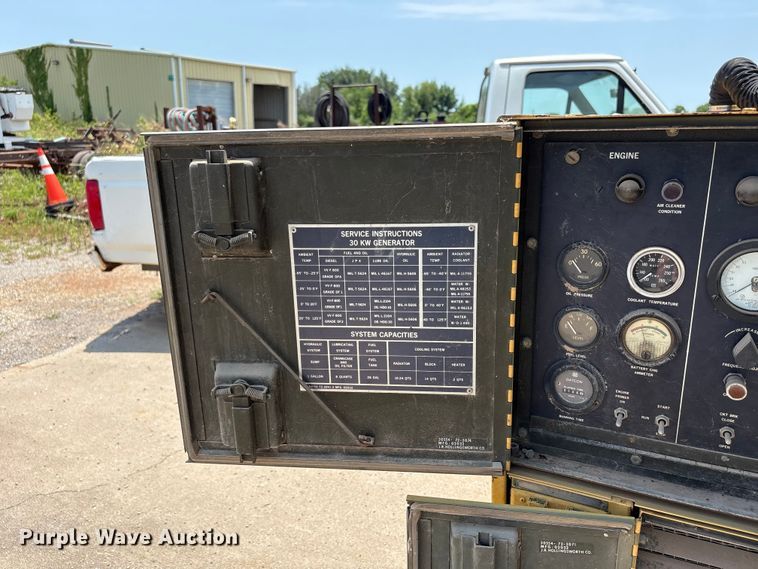 image for item NK9241 1980 John R Hollingsworth MEP-005A generator