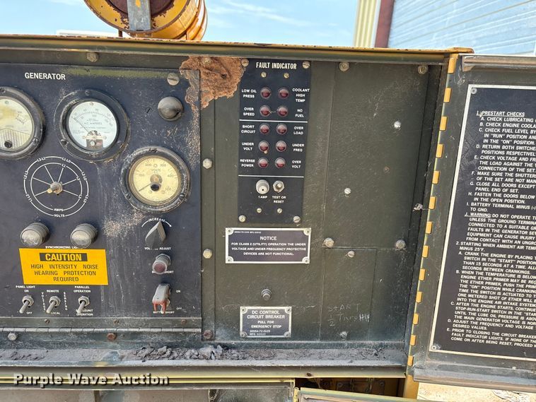image for item NK9241 1980 John R Hollingsworth MEP-005A generator