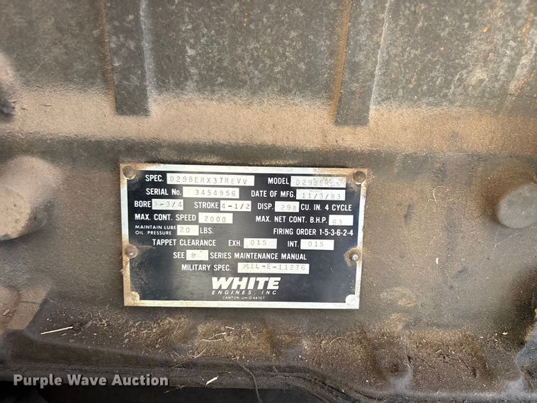 image for item NK9241 1980 John R Hollingsworth MEP-005A generator