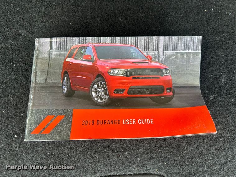 image for item NM9835 2019 Dodge Durango SSV SUV