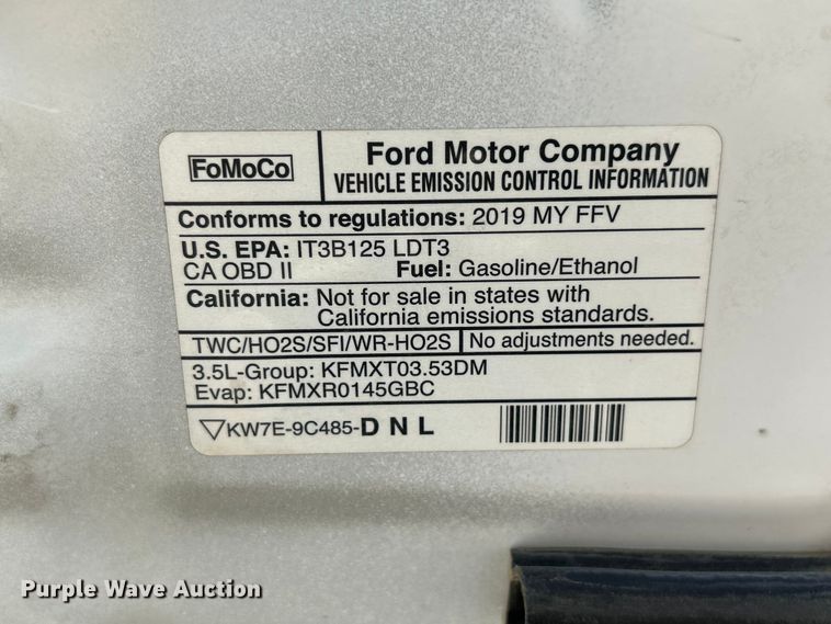 image for item NM9858 2019 Ford Explorer SUV