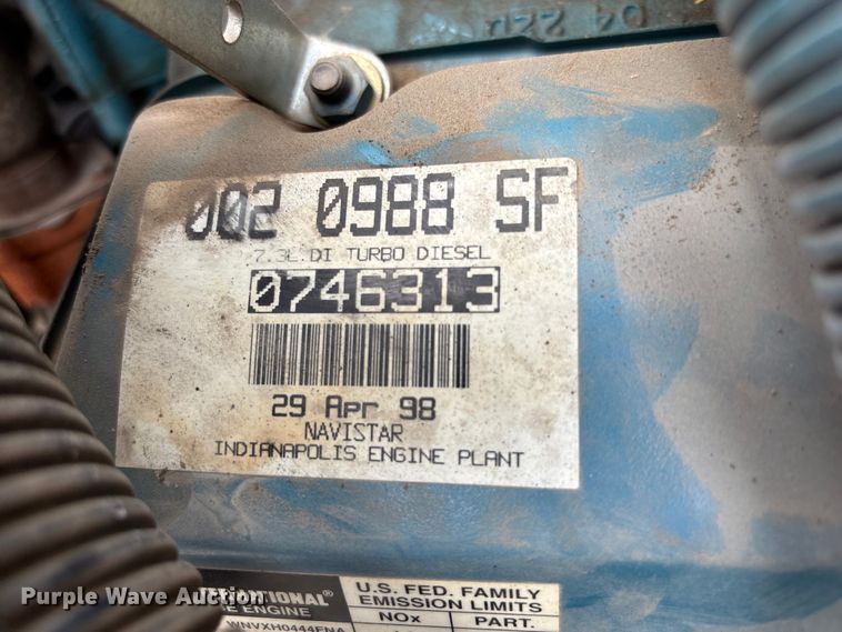 image for item NM9873 1999 International 4700 bucket truck