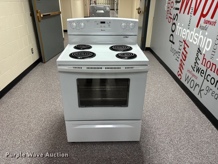 image for item NM9886 Amana ACR4303MEW0 stove