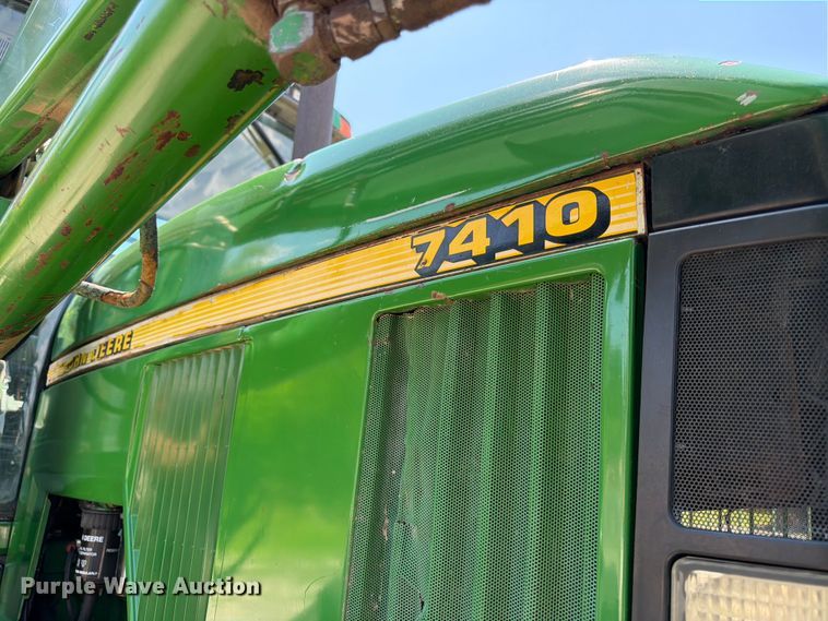 image for item DQ7962 John Deere 7410 MFWD tractor