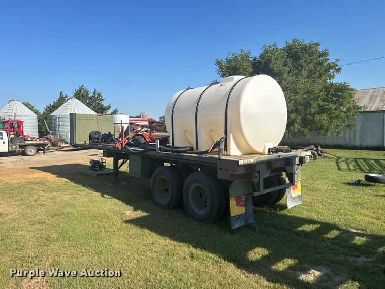 image for item DY3002 1986 Dyna M871A flatbed trailer