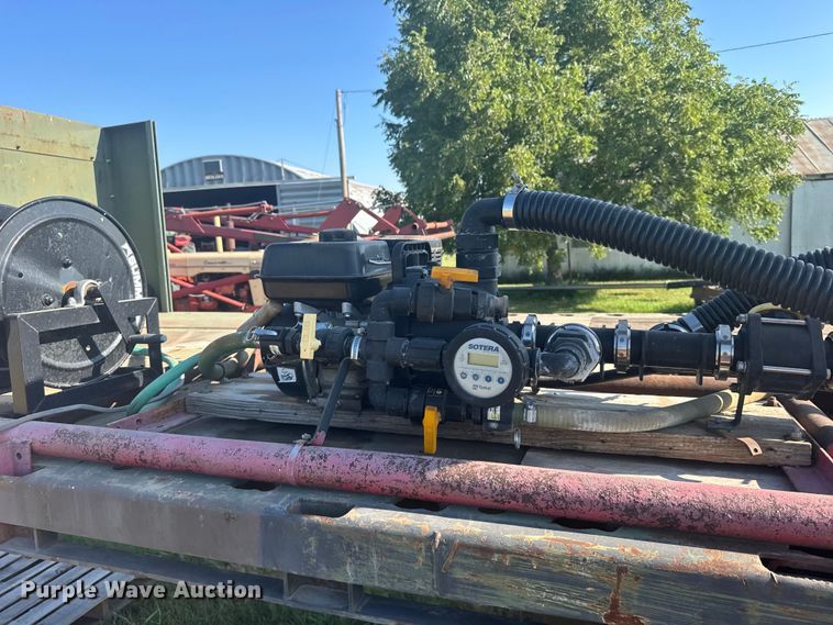 image for item DY3002 1986 Dyna M871A flatbed trailer