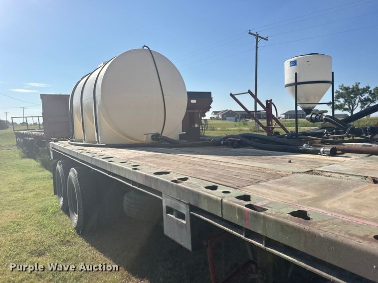 image for item DY3002 1986 Dyna M871A flatbed trailer