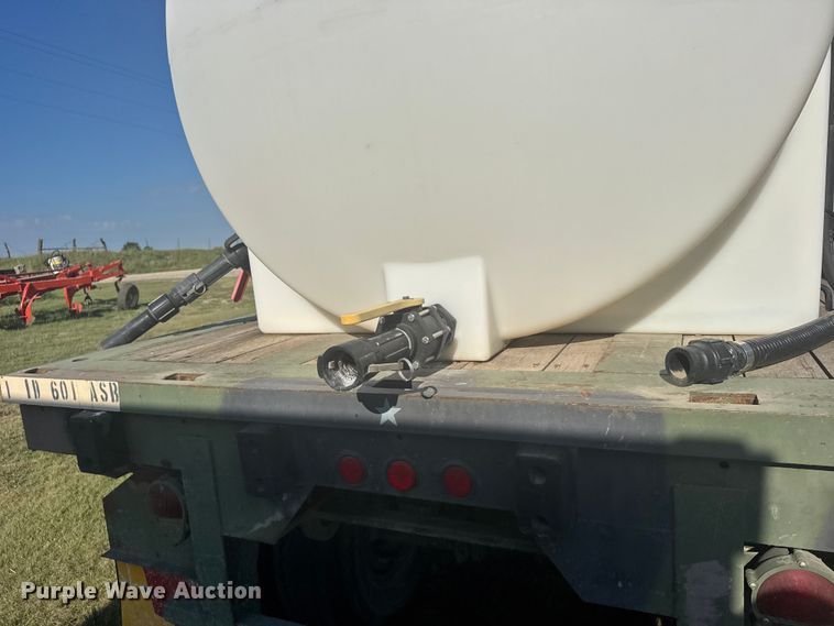 image for item DY3002 1986 Dyna M871A flatbed trailer