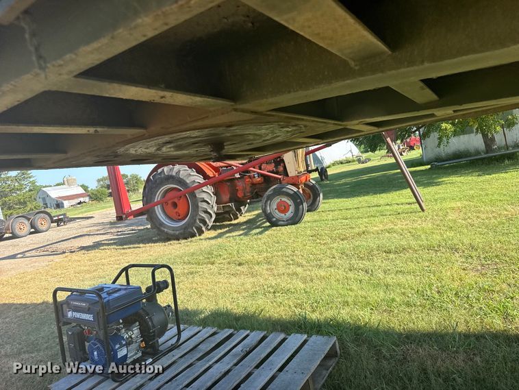 image for item DY3002 1986 Dyna M871A flatbed trailer