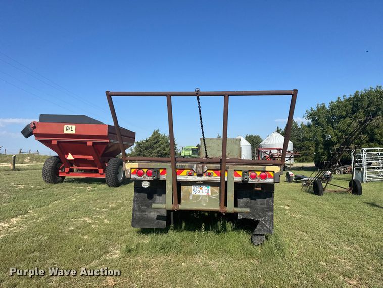 image for item DY3005 1981 USARM hay trailer