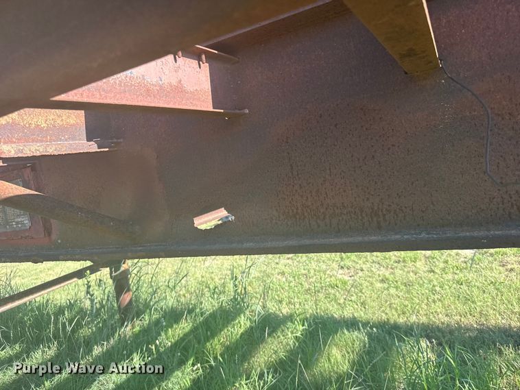 image for item DY3005 1981 USARM hay trailer