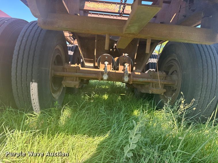 image for item DY3005 1981 USARM hay trailer