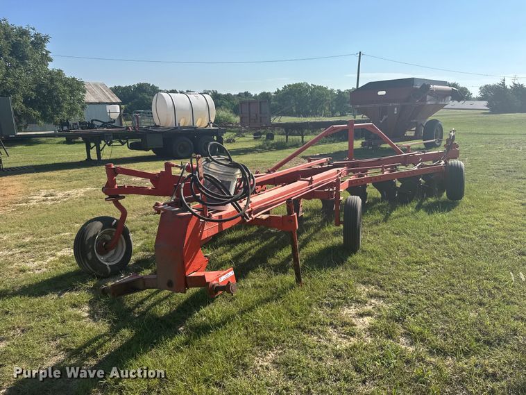 Eight bottom plow