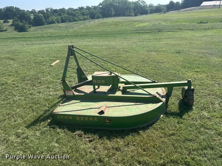 image for item DY3015 John Deere 506 rotary mower