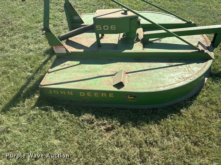 image for item DY3015 John Deere 506 rotary mower