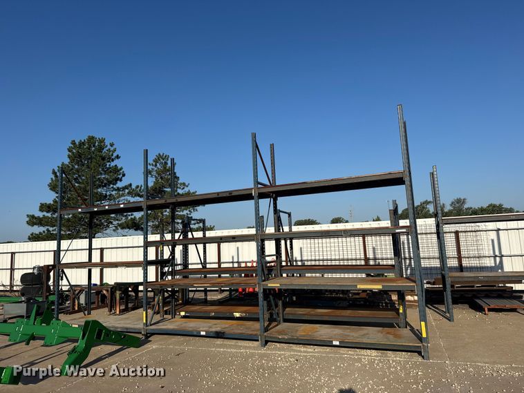 image for item DY3016 Approximately 9 sections of pallet racking
