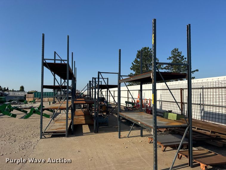 image for item DY3016 Approximately 9 sections of pallet racking