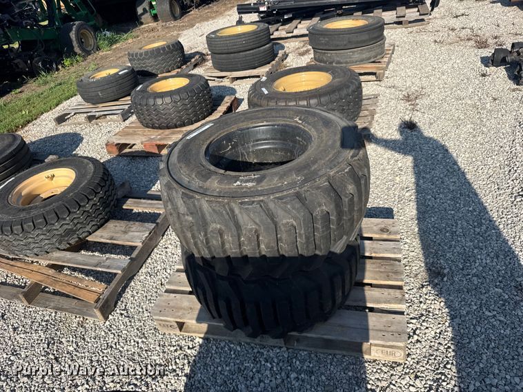 image for item DY3045 (2) Titan 33x12.50-16.5 tires and wheels