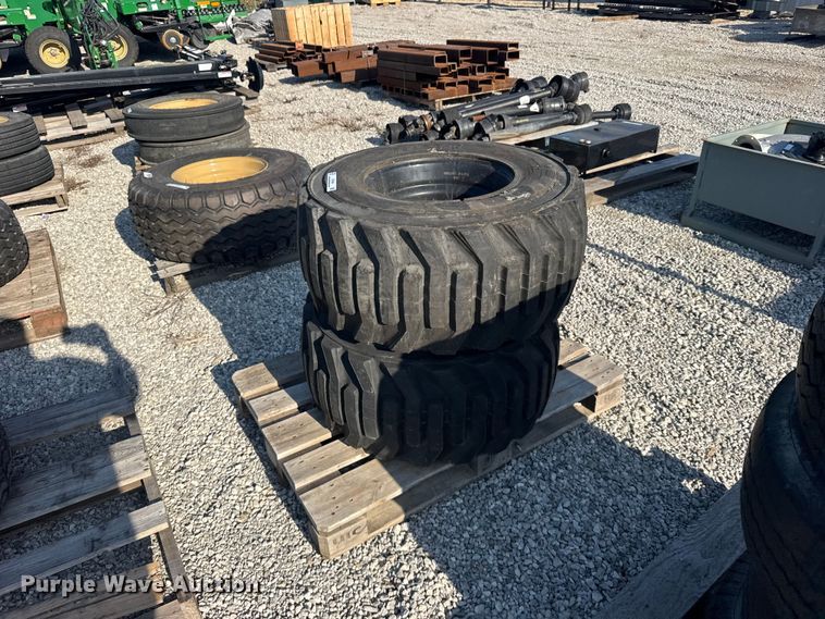 image for item DY3045 (2) Titan 33x12.50-16.5 tires and wheels