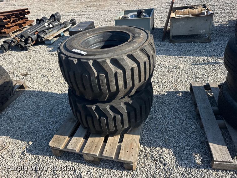 image for item DY3045 (2) Titan 33x12.50-16.5 tires and wheels