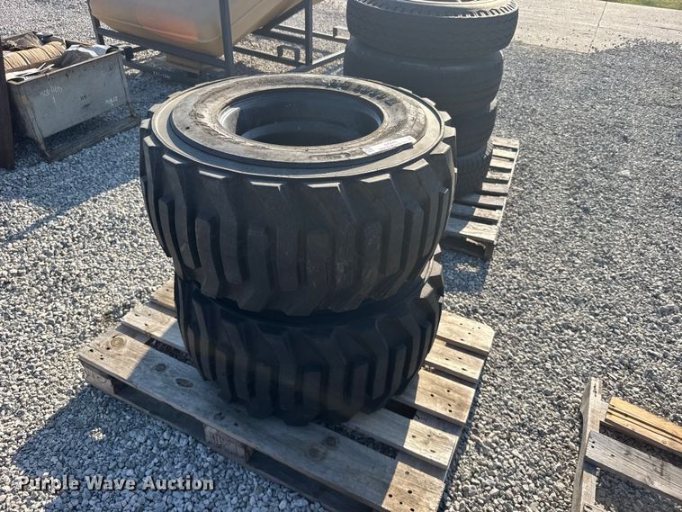 image for item DY3045 (2) Titan 33x12.50-16.5 tires and wheels
