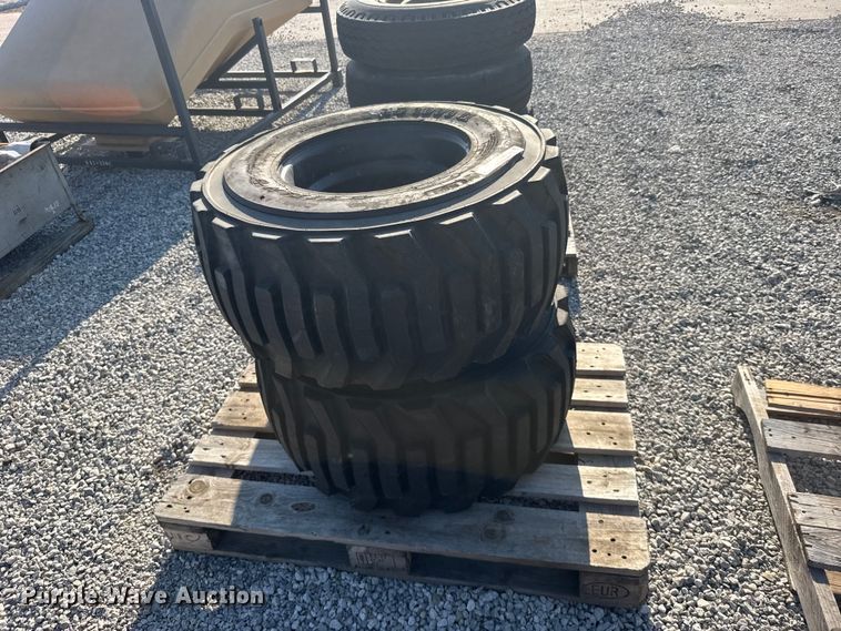 image for item DY3045 (2) Titan 33x12.50-16.5 tires and wheels