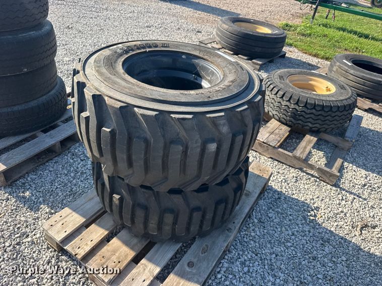 image for item DY3045 (2) Titan 33x12.50-16.5 tires and wheels