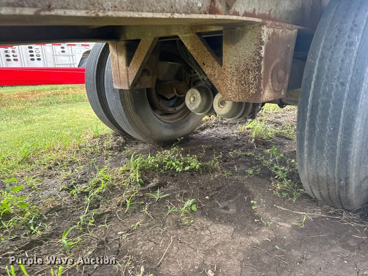 image for item DY3078 1988 Transcraft flatbed trailer