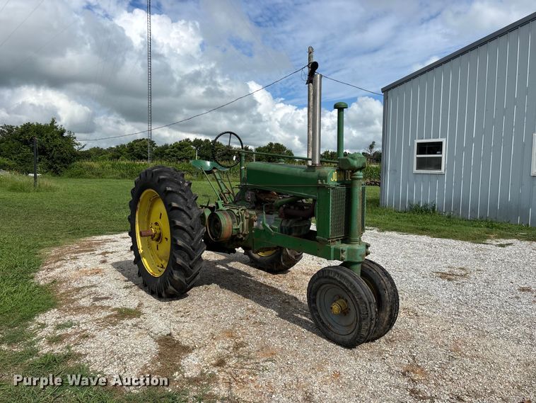 image for item EO4398 1938 John Deere A tractor
