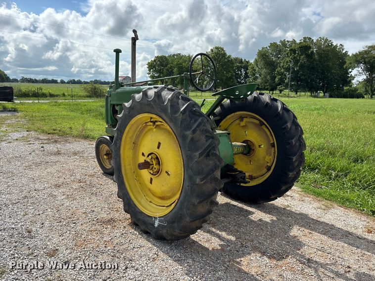 image for item EO4398 1938 John Deere A tractor