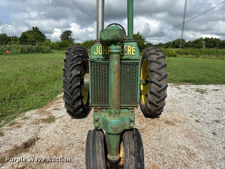 image for item EO4398 1938 John Deere A tractor