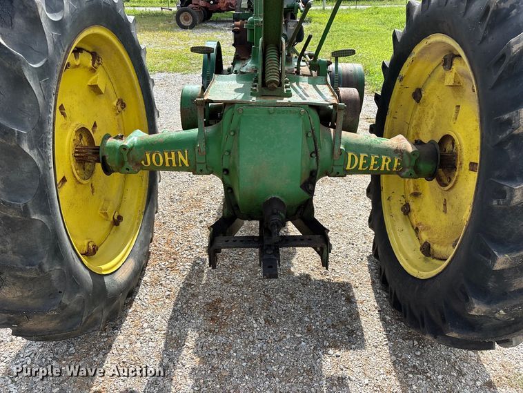 image for item EO4398 1938 John Deere A tractor