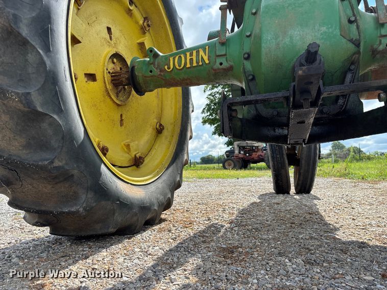 image for item EO4398 1938 John Deere A tractor