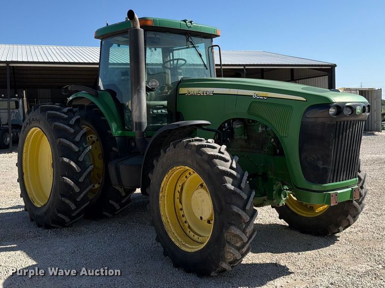 image for item EO8640 2004 John Deere 8320 MFWD tractor