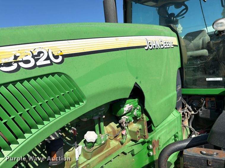 image for item EO8640 2004 John Deere 8320 MFWD tractor