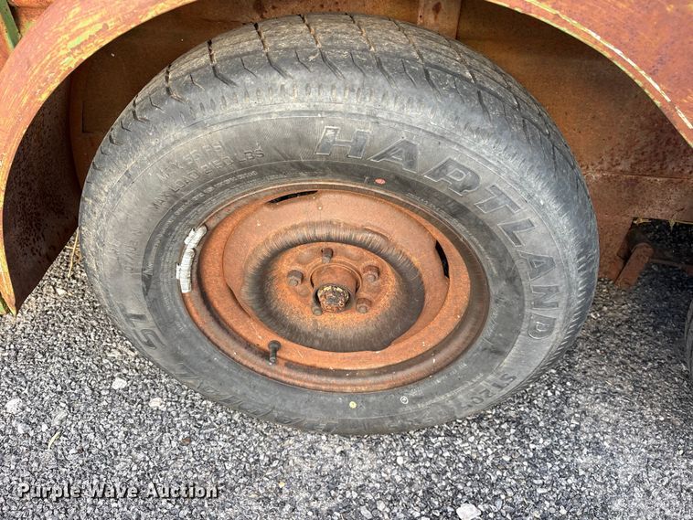 image for item ET0121 Shop Built livestock trailer