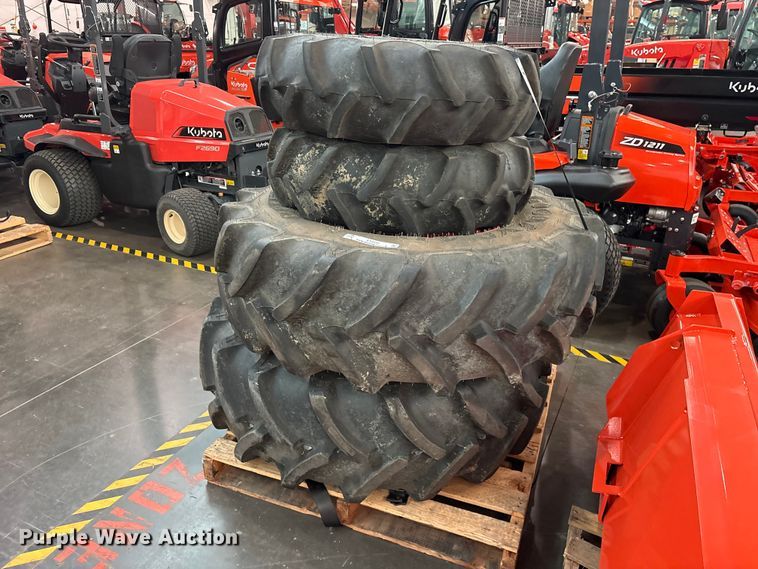 (4) tires and wheels