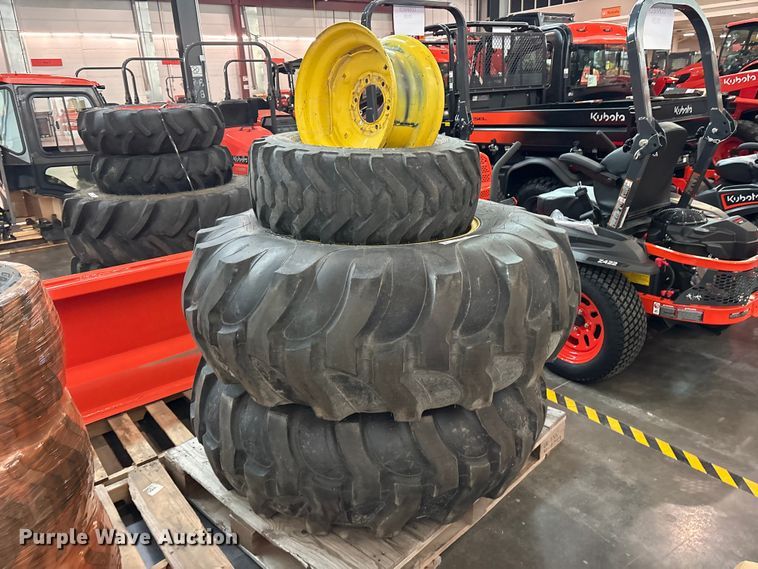 image for item ET0133 (3) tires and wheels