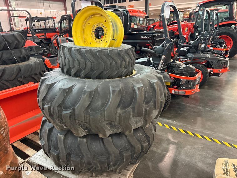 image for item ET0133 (3) tires and wheels