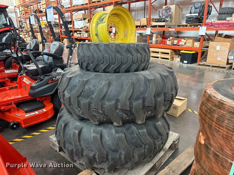 image for item ET0133 (3) tires and wheels