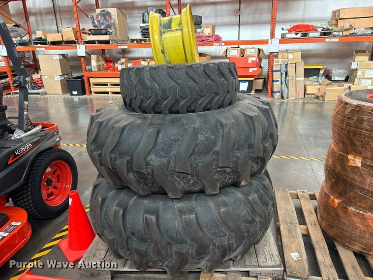 image for item ET0133 (3) tires and wheels