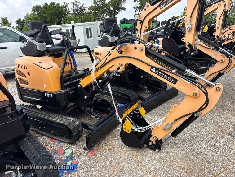 image for item ET0159 2024 Erie EM15 mini excavator