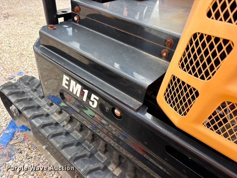image for item ET0160 2024 Erie EM15 mini excavator