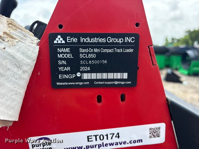 image for item ET0174 2024 Erie SCL850 compact utility loader