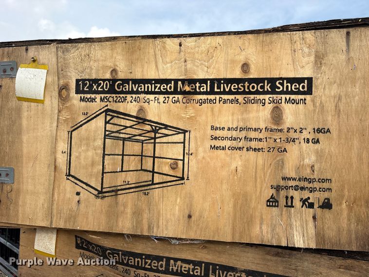 image for item ET0228 (4) Valley Pioneer MSC1220F livestock sheds