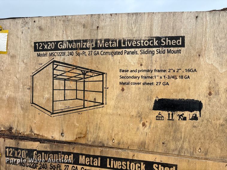 image for item ET0242 (4) Valley Pioneer MSC1220F livestock sheds