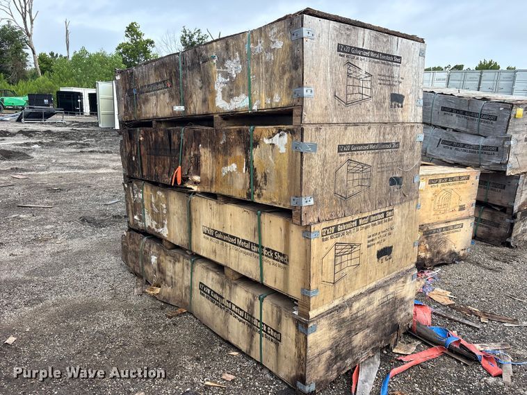 (4) Valley Pioneer MSC1220F livestock sheds