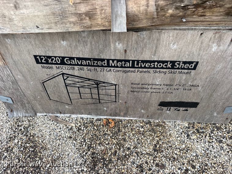 image for item ET0245 (4) Valley Pioneer MSC1220F livestock sheds