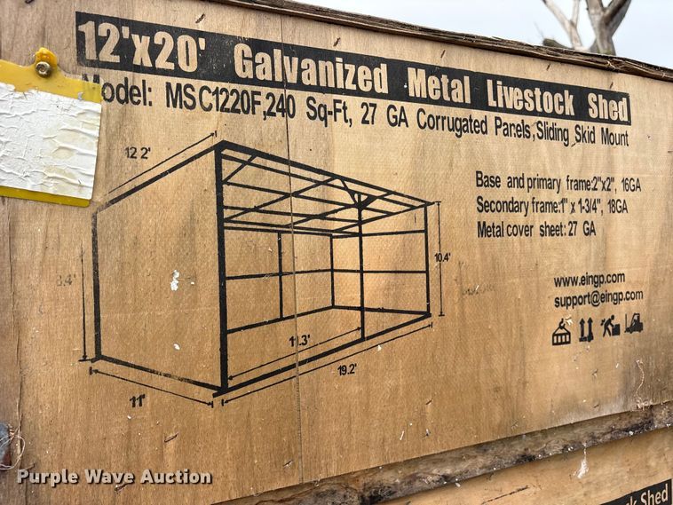 image for item ET0246 (4) Valley Pioneer MSC1220F livestock sheds